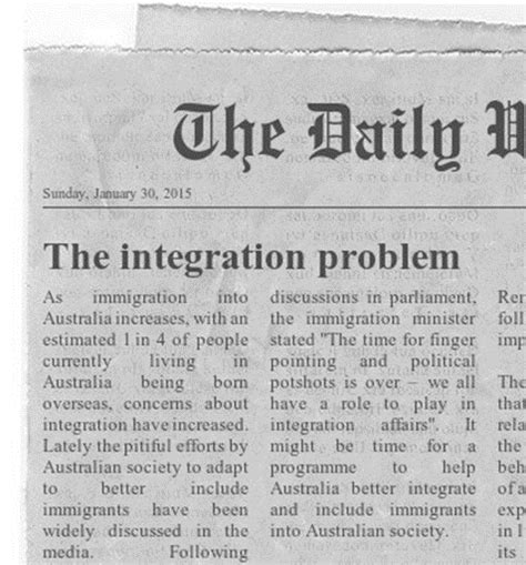 short newspaper articles|Iba pa.